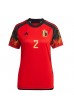 Belgia Toby Alderweireld #2 Fotballdrakt Hjemme Klær Dame VM 2022 Korte ermer